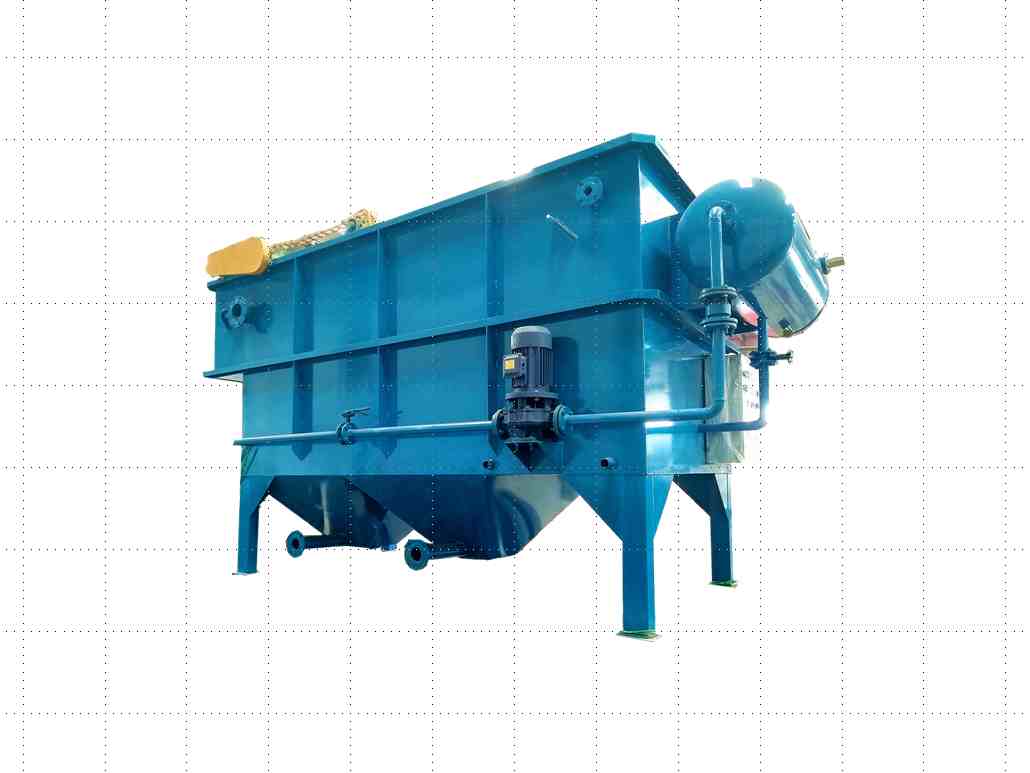 600噸廢水處理采用怎么樣的氣浮機(jī)？-樂中環(huán)保